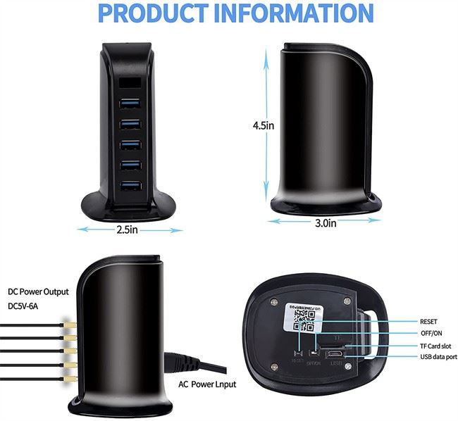 HD 1080P WiFi Security Camera